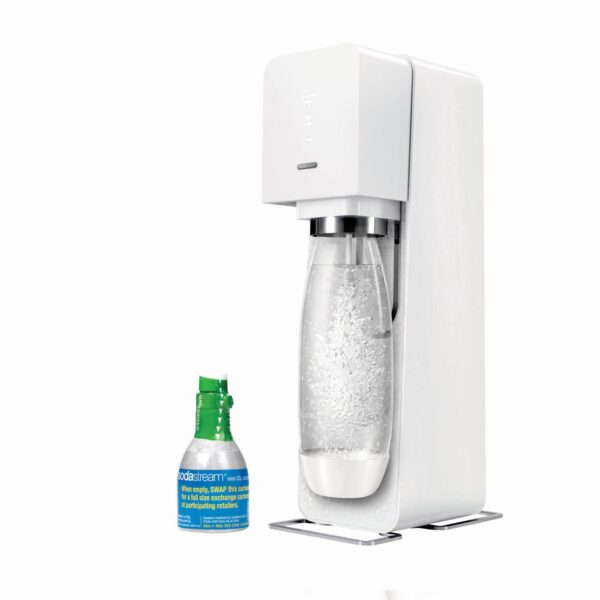SodaStream Source Sparkling Water Maker Starter Kit | Model 1419511019, White